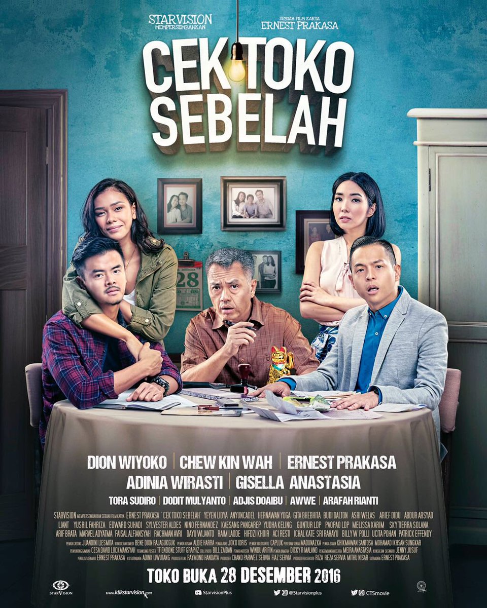 Cek Toko Sebelah: Film Komedi yang Menggugah Hati dan Mengajarkan Arti Keluarga