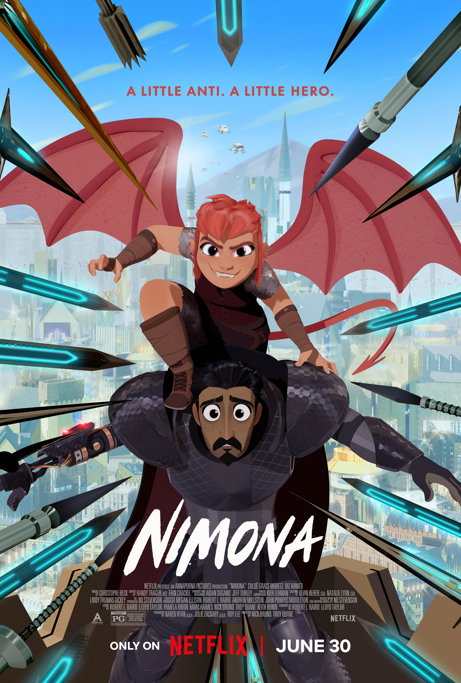 Ulasan Lengkap Film Nimona (2023): Kisah Animasi yang Menghibur